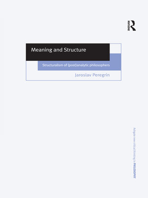 cover image of Meaning and Structure